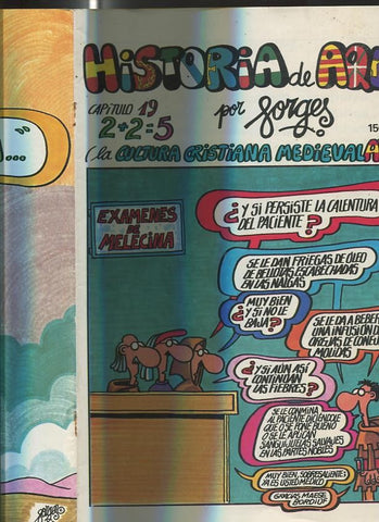 Forges: Historia de Aqui numero 19 (grapa sacada por haber cogido oxido)