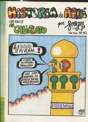 Forges: Historia de Aqui numero 10 (grapa sacada por haber cogido oxido)