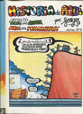Forges: Historia de Aqui numero 09 (grapa sacada por haber cogido oxido)