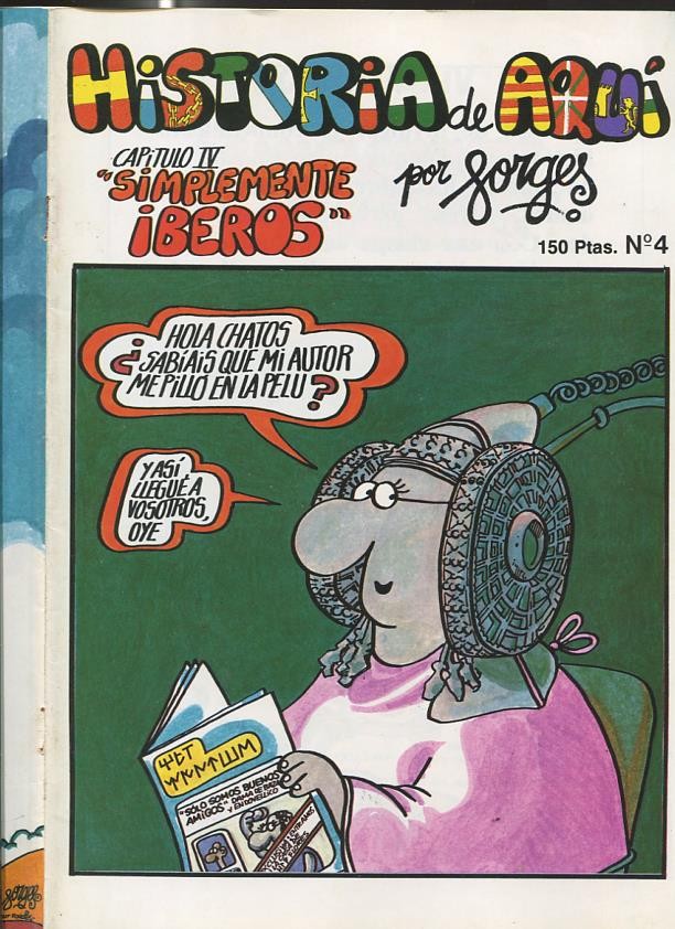 Forges: Historia de Aqui numero 04 (grapa sacada por haber cogido oxido)