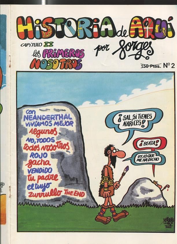 Forges: Historia de Aqui numero 02 (grapa sacada por haber cogido oxido)