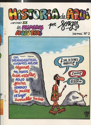 Forges: Historia de Aqui numero 02 (grapa sacada por haber cogido oxido)