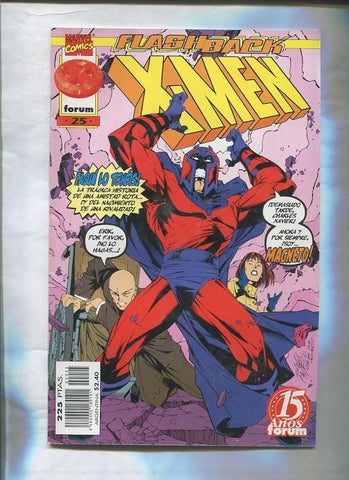 X Men volumen 2 numero 25: Flash Back  (leve subrayado parte credito)