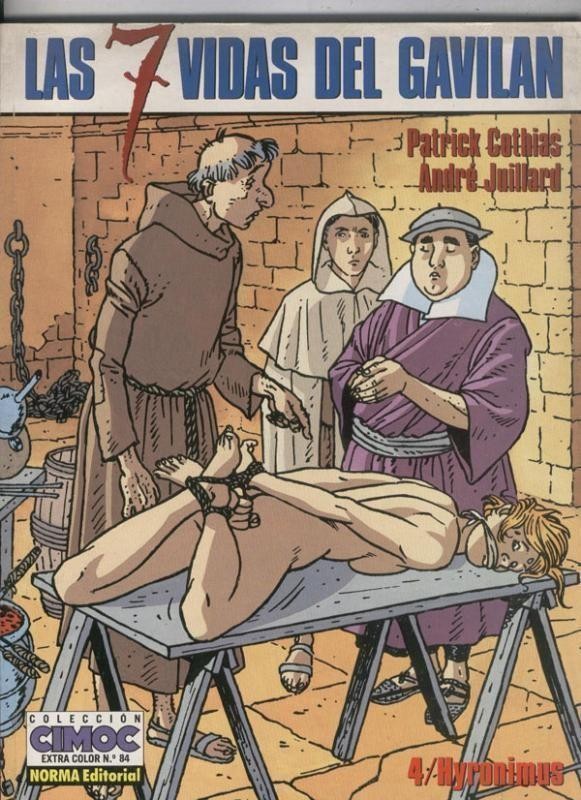 Cimoc Extra Color numero 084: Las 7 vidas del Gavilan volumen 4: Hyronimus