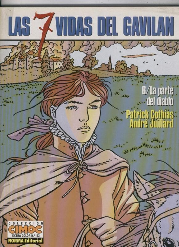 Cimoc Extra Color numero 093: Las 7 vidas del Gavilan volumen 6: La parte del diablo