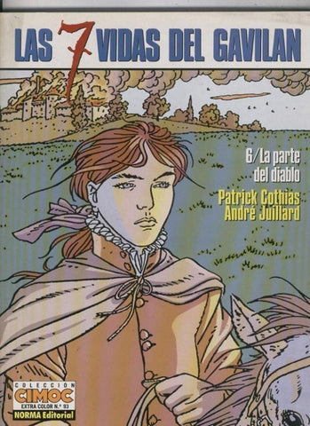 Cimoc Extra Color numero 093: Las 7 vidas del Gavilan volumen 6: La parte del diablo