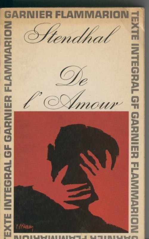 De L amour de Stendhal