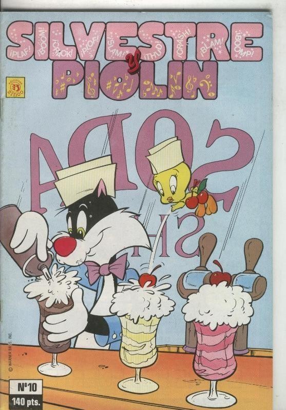 Silvestre y Piolin numero 10: Un caso de Canaritis