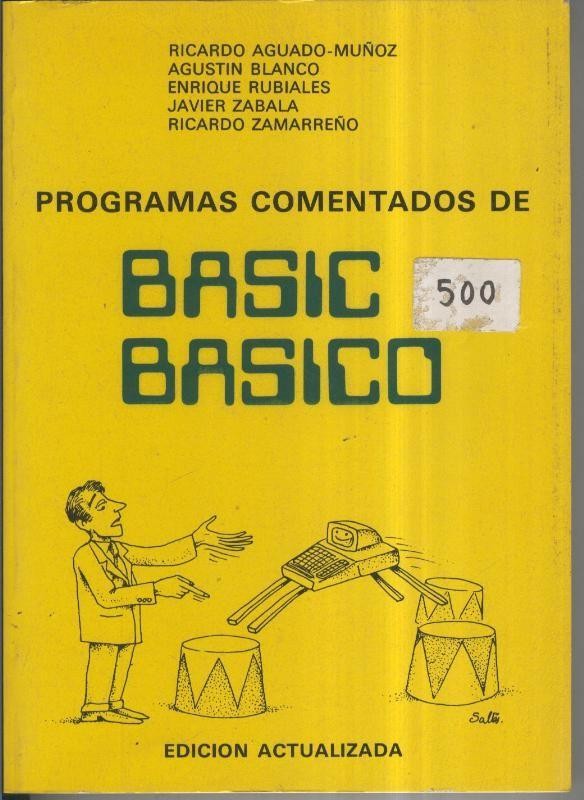 Programas comentados de Basic Basico