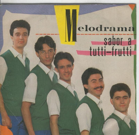 Disco de 45 r.p.m: Melodrama (Joan Navarro y otros): sabor a tutti-frutti