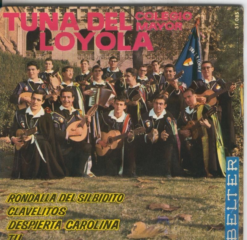Disco de 45 r.p.m: Tuna colegio mayor de Loyola