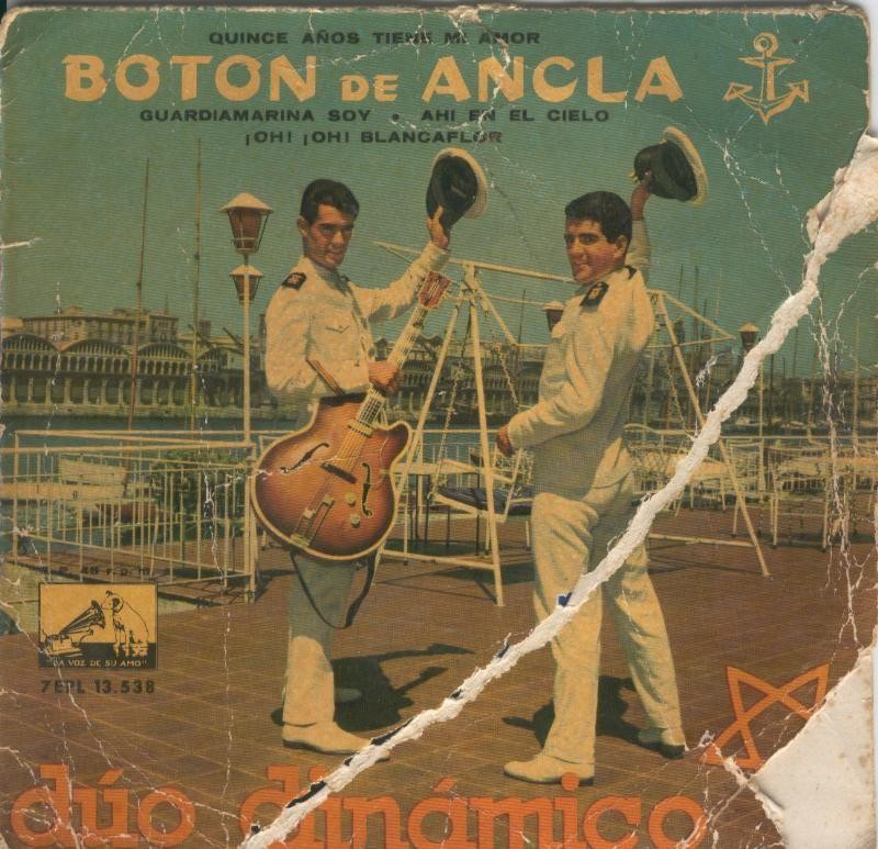Disco de 45 r.p.m: Duo Dianimacio: Boton de Ancla