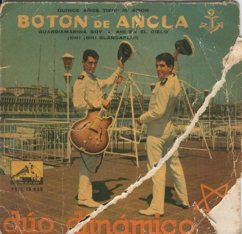Disco de 45 r.p.m: Duo Dianimacio: Boton de Ancla