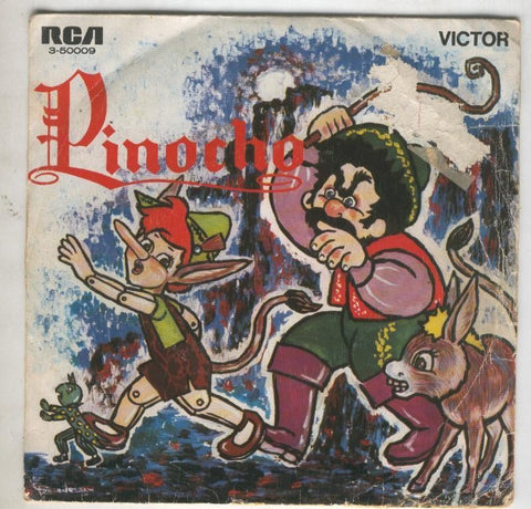 Disco de 45 r.p.m: Evangelina Salazar: Pinocho