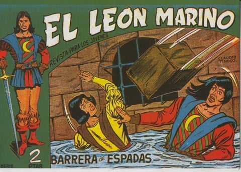 El Leon Marino facsimil numero 03: barrera de espadas