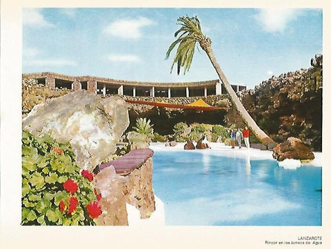 LAMINA 1693: LANZAROTE. Rincon en los Jameos del Agua