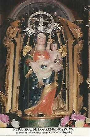 Postal 53746: NUESTRA SEÑORA DE LOS REMEDIOS. Revenga Segovia