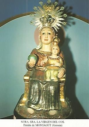 Postal 53756: VIRGEN DEL COS. Montagut Girona