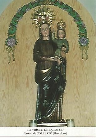 Postal 53759: VIRGEN DE LA SALUD. Collbato Barcelona