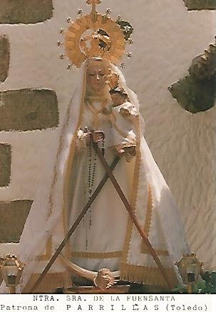 Postal 53791: NUESTRA SEÑORA DE LA FUENSANTA. Parrillas Toledo