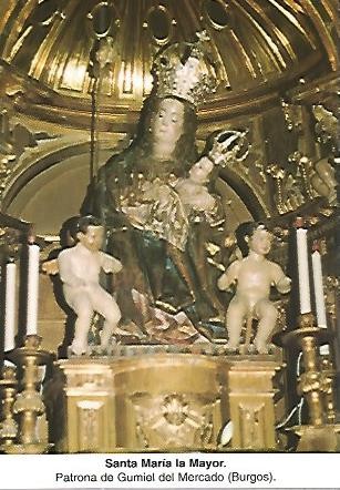 Postal 53795: SANTA MARIA LA MAYOR. Gumiel del Mercado Burgos