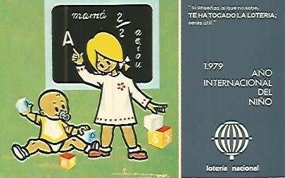 Postal 53851: Loteria Nacional. Serie L. 