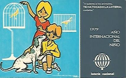 Postal 53853: Loteria Nacional. Serie L. 