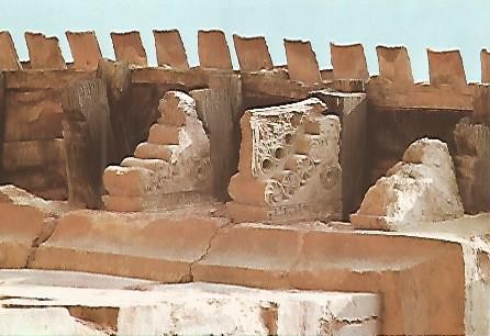 Postal 53884: SAN MILLAN DE SUSO. Canecillos de modillones