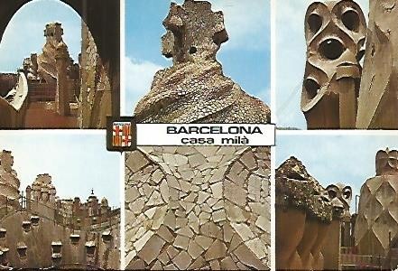 Postal 53906: BARCELONA. La Pedrera