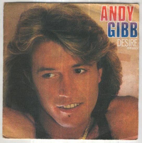 Disco 45 r.p.m: ANDY GIBB - Desire (RSO)