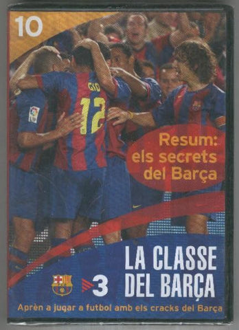 DVD Documental: LA CLASSE DEL BARCA No.10 - Resum: els secrets del Barca (TV3)