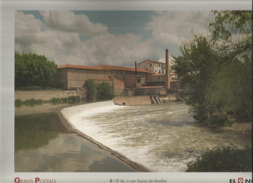 LAMINA 1845: El Ter en can Llanas de Manlleu