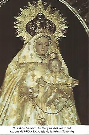 POSTAL 53976: Virgen del Rosario. Isla de la Palma Tenerife