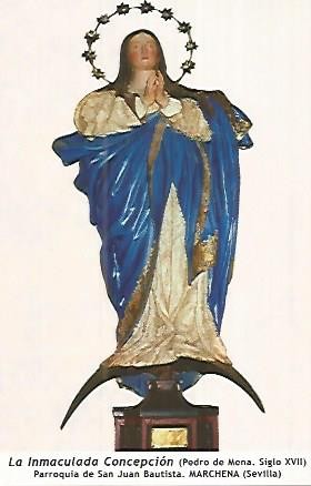 POSTAL 54013: Immaculada de Pedro de Mena. Marchena Sevilla