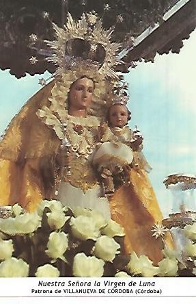 POSTAL 54025: Virgen de la Luna. Villanueva de Cordoba