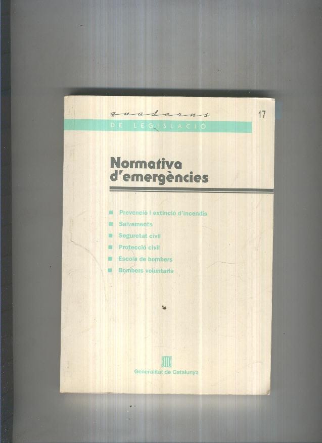 Normativa d emergencies