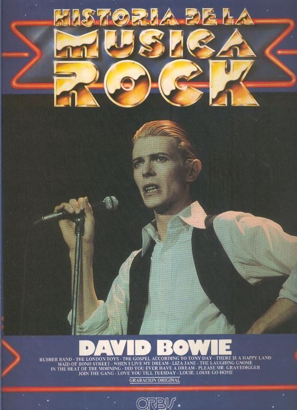 Disco LP: Historia de la musica Rock numero 4: David Bowie