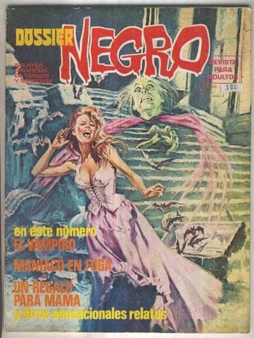 Dossier Negro numero 103 (numerado 1 en trasera)