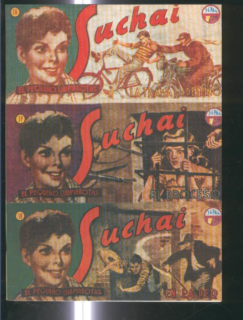 Facsimil: Suchai 3 en 1 numero 016/018: La trama del destino
