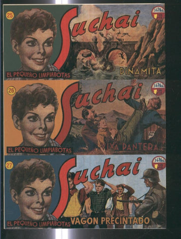 Facsimil: Suchai 3 en 1 numero 025/027: Dinamita