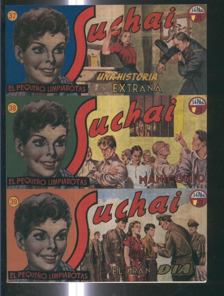 Facsimil: Suchai 3 en 1 numero 037/039: Manicomio