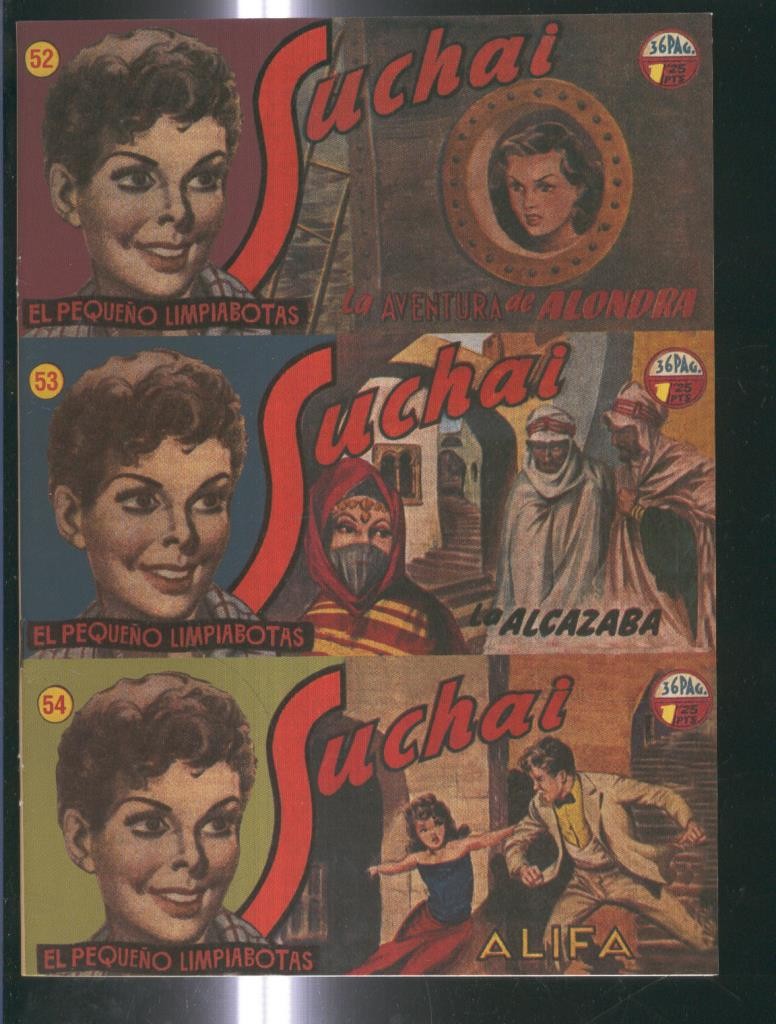 Facsimil: Suchai 3 en 1 numero 052/054: La alcazaba