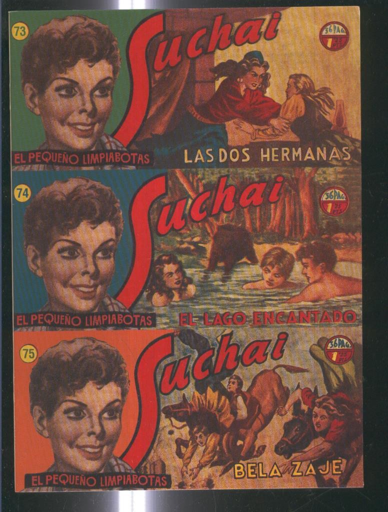 Facsimil: Suchai 3 en 1 numero 073/075: Bela Zaje