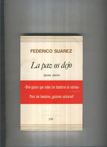 La paz os dejo