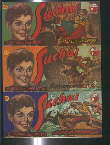 Facsimil: Suchai 3 en 1 numero 088/090: Pipo el boticario