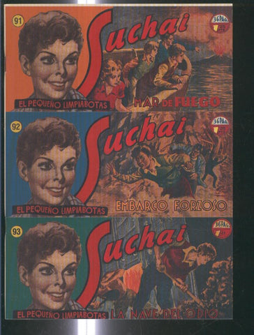 Facsimil: Suchai 3 en 1 numero 091/093: Mar de fuego