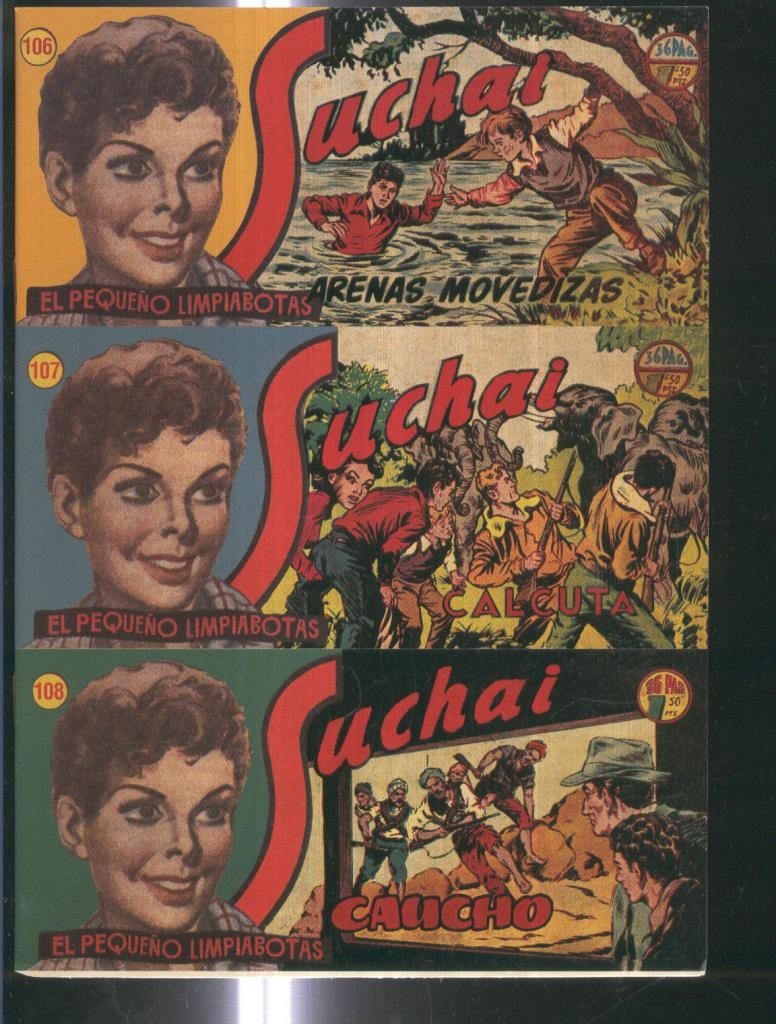 Facsimil: Suchai 3 en 1 numero 106/108: Arenas movedizas