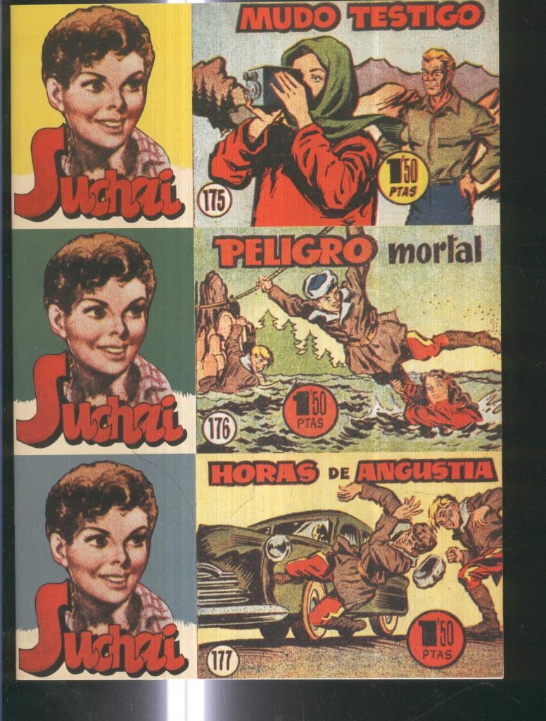 Facsimil: Suchai 3 en 1 numero 175/177: Peligro mortal