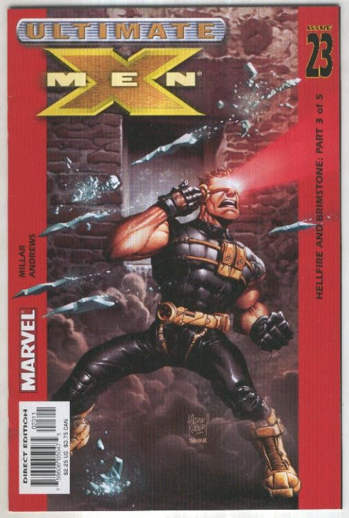 ULTIMATE X-MEN, Vol.1 No.23: Hellfire and Brimston 3 (Marvel 2002)