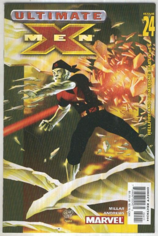 ULTIMATE X-MEN, Vol.1 No.24: Hellfire and Brimston 4 (Marvel 2003)